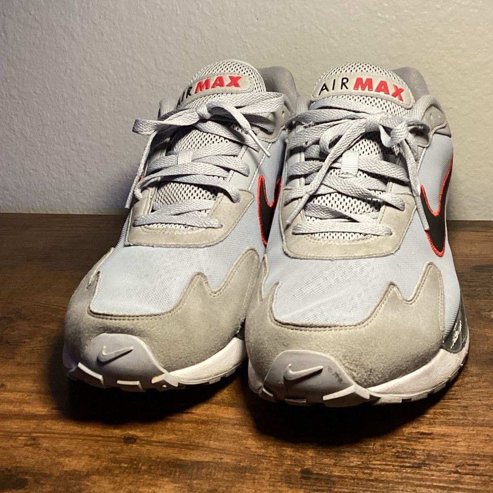 Nike Air Max Solo Size 15M | Wolf Grey/Cool Grey/University Red/Black